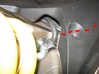 Ducati Multistrada 1200 2015 - Scottoiler instalación - ruta del tubo 3