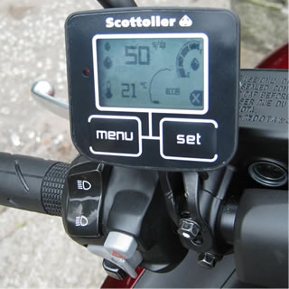 Honda NC700 Integra - Scottoiler eSystem Pantalla