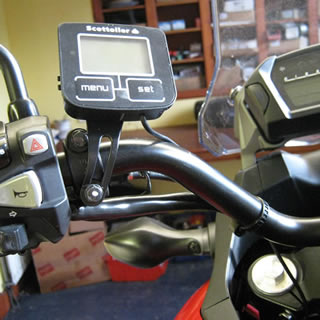 Honda NC700 Integra - Scottoiler eSystem Pantalla