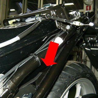 Honda NC700 Integra - Scottoiler eSystem Lube Tube